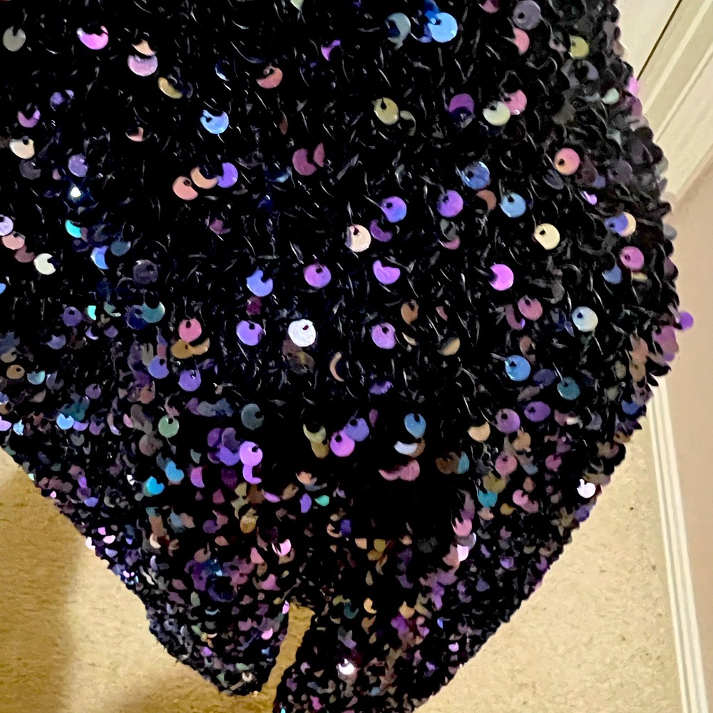 Purple prom dress